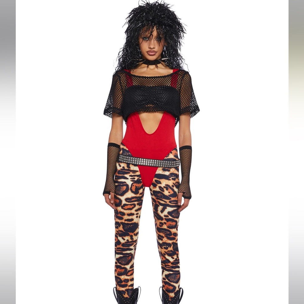 Glam 80s rock Costume